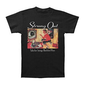 Strung Out Suburban Teenage Wasteland Blues T-Shirt Punk Rock Band Graphic Tee